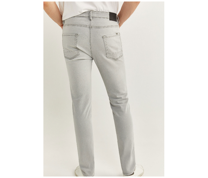 Springfield 175857848 Size 32 Jeans for Men - Light Grey - Zoom Image 3