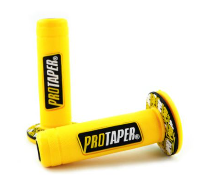 Pro Taper Universal Motorbike Handle Grip - Yellow - Zoom Image