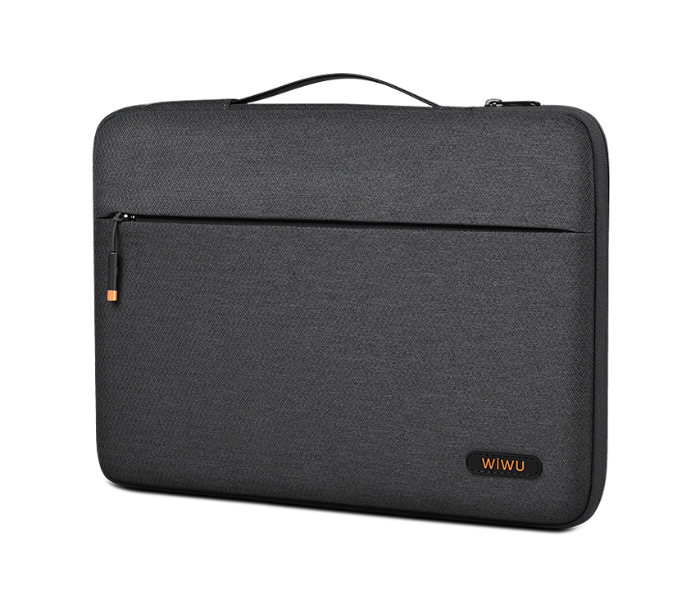 Wiwu PWRHCLSC133B Pilot Water Resistant High-Capacity Laptop Sleeve Case - Black - Zoom Image 2