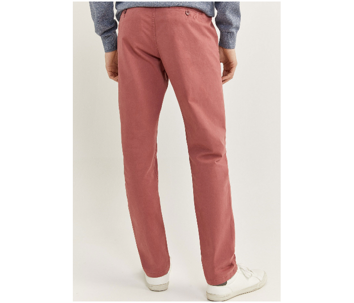 Springfield 155794772 Size 38 Chinos for Men - Pink - Zoom Image 3