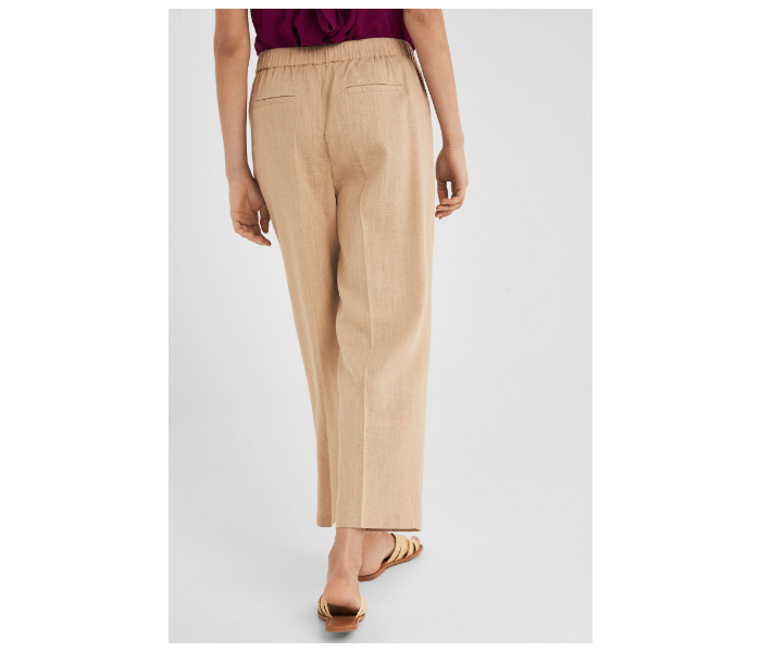 Springfield 683522855 Size 40 Cotton Pant for Women - Beige - Zoom Image 3