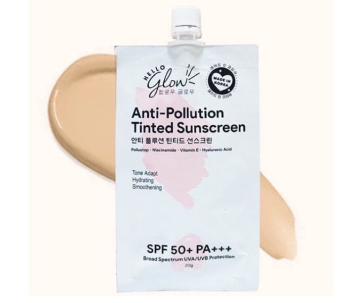 Hello Glow HGAPTS01 ?20G Anti-Pollution Tinted Sunscreen - Zoom Image 2