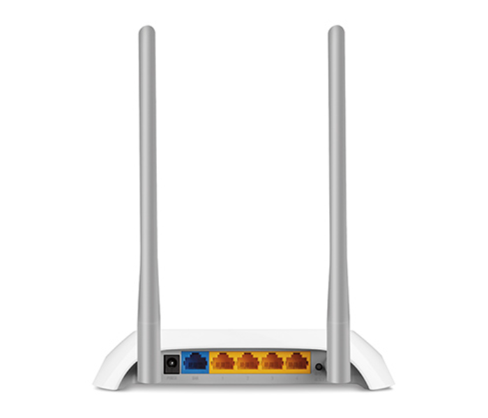 TP-Link TL-WR840N 300Mbps 4 Lan Port Wireless Router - White - Zoom Image 2