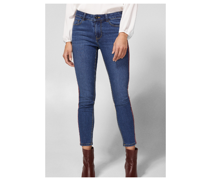 Springfield 682433115 Size 34 Denim for Women - Medium Blue - Zoom Image 2