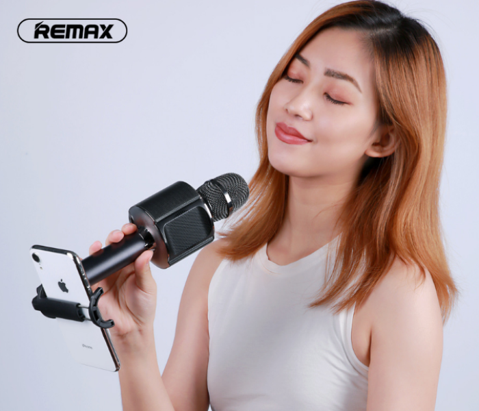 Remax K05 5W Bluetooth Microphone - Black - Zoom Image 2