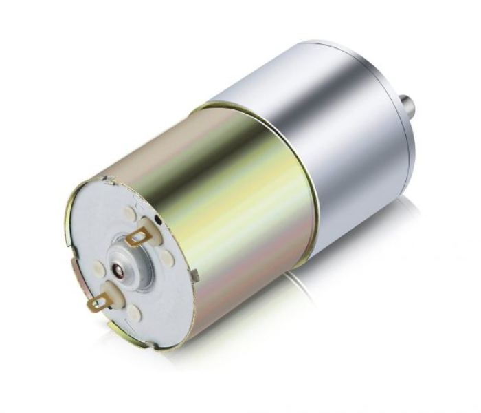 High Power 12V 318RPM 1.4KGFCM Brushed DC Geared Motor -Silver - Zoom Image 3