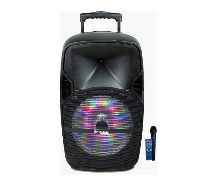 Impex ST 80A 55W Rechargeable 2.0 Multimedia Trolley Speaker System with Wireless Connectivity - Black - Zoom Image 1