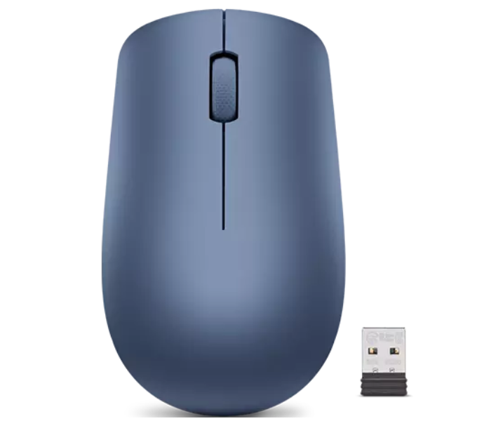 Lenovo 530 GY50Z18986 Optical Wireless Mouse - Abyss Blue - Zoom Image 1