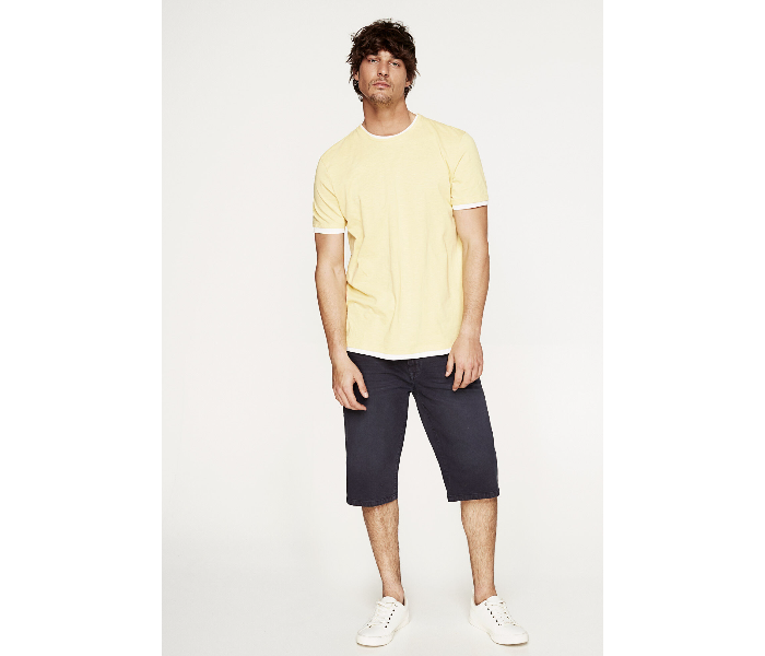 Springfield 712182204 Small Basic T-Shirt for Men - Yellow - Zoom Image 2