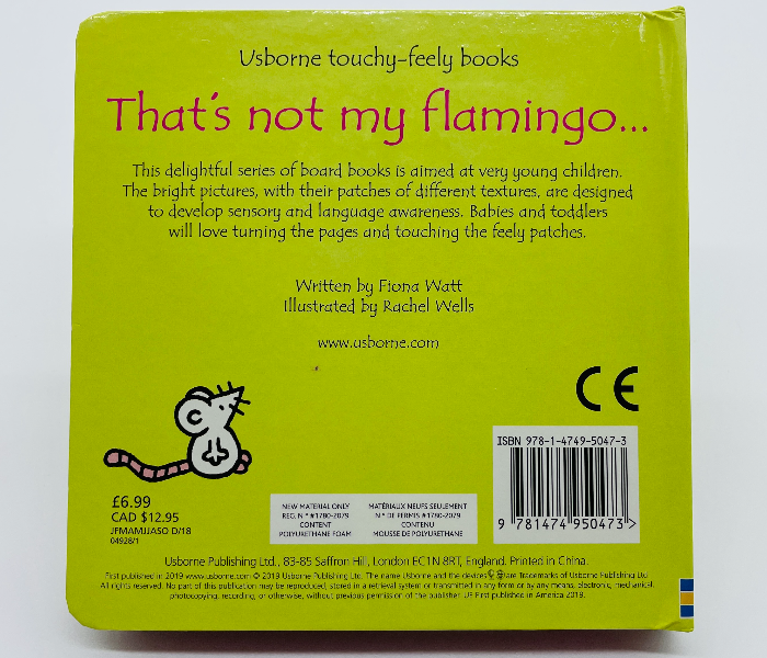 That is Not My Flamingo Story Book Published by Usborne - Zoom Image 2