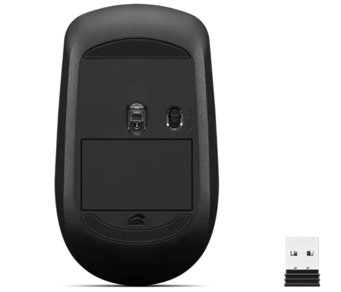 Lenovo 400 GY50R91293 Optical Wireless Mouse - Black - Zoom Image 7