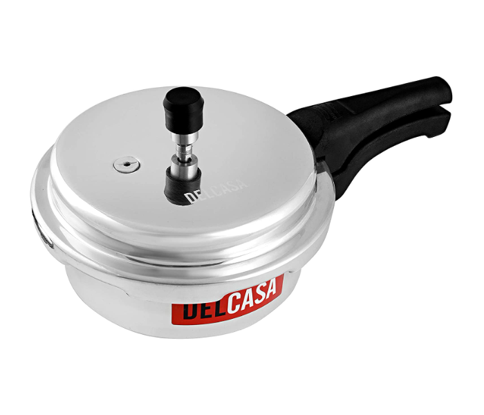 Delcasa DC1124 2 in 1 Aluminium Pressure Cooker - Silver - Zoom Image 3