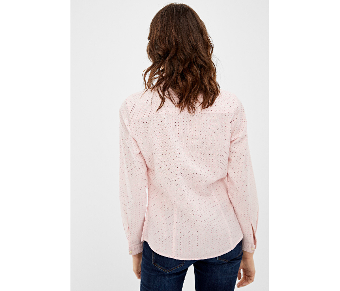 Springfield 679624970 Size 36 Long Sleeve Blouse for Women - Pink - Zoom Image 3