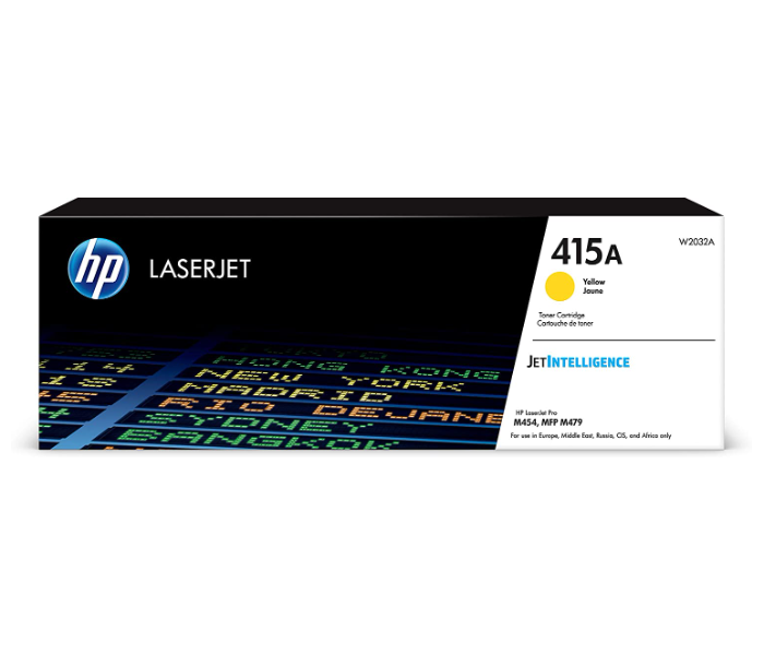 HP 415A W2032A Original LaserJet Toner Cartridge - Yellow - Zoom Image