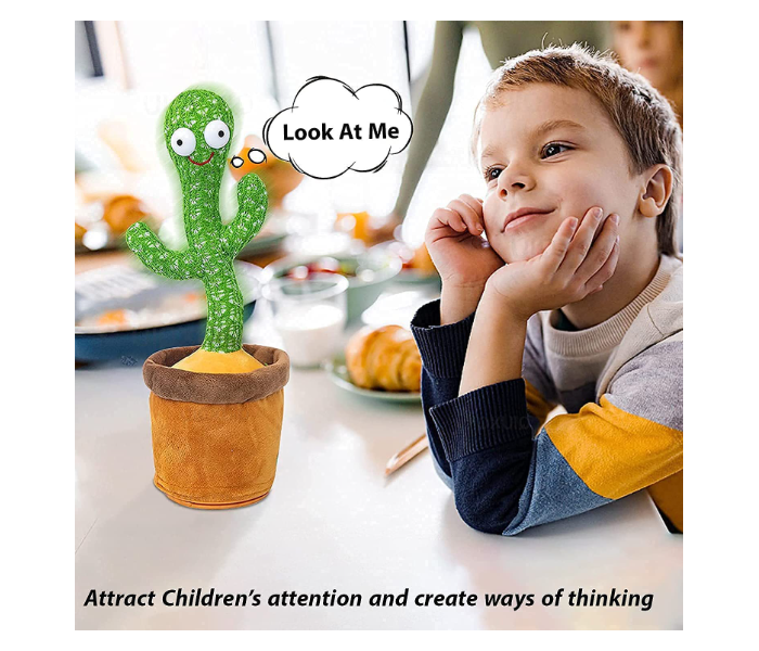 Dancing Cactus Toy for Kids - Green - Zoom Image 3