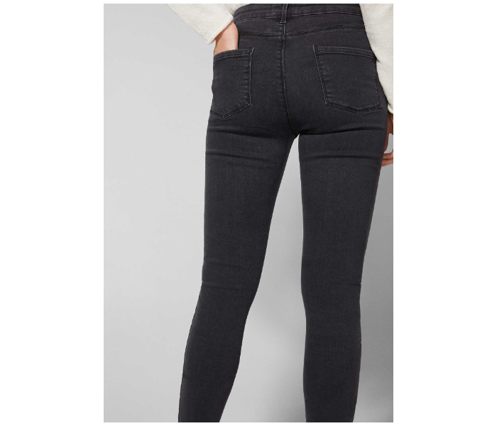 Springfield 682512501 Size 44 Denim for Women - Black - Zoom Image 4