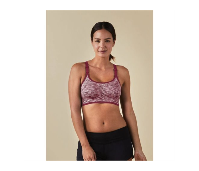 Bravado 11007- 4 Large Rhythm Body Silk Seamless Rosewater Nursing Bra - Zoom Image 1