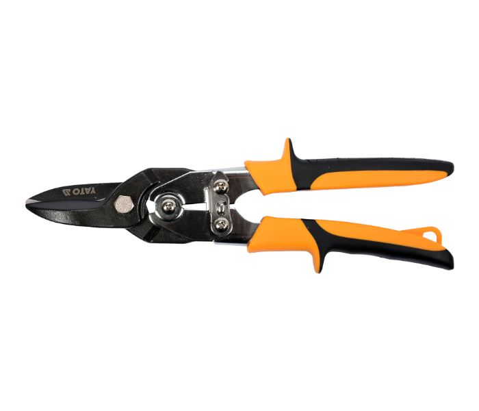 Yato YT-1912 Cr-Mo Steel Straight Tin Snip - Yellow and Black - Zoom Image 1