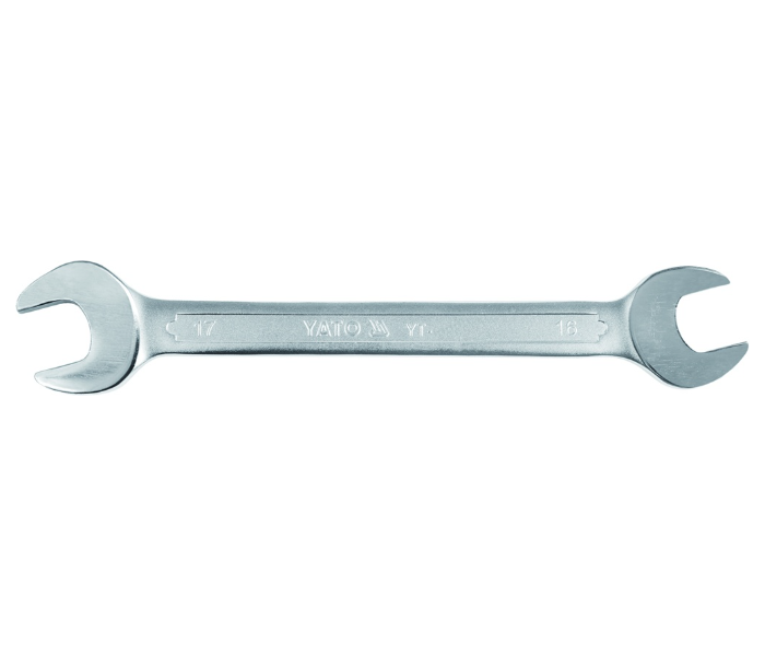 Yato YT-4810 19 X 21mm Cr-V Steel Double Open End Spanner - Silver - Zoom Image