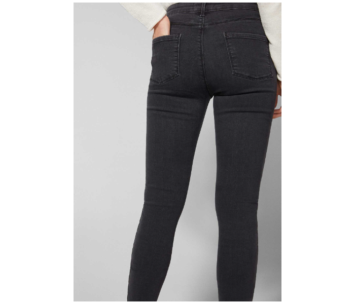 Springfield 682512501 Size 38 Denim for Women - Black - Zoom Image 4