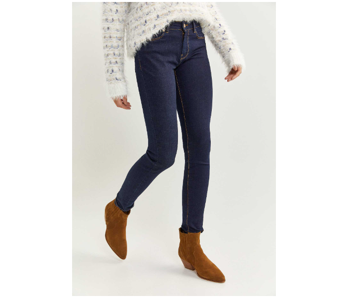 Springfield 684726918 Size 34 Basic Denim for Women - Blue - Zoom Image 1