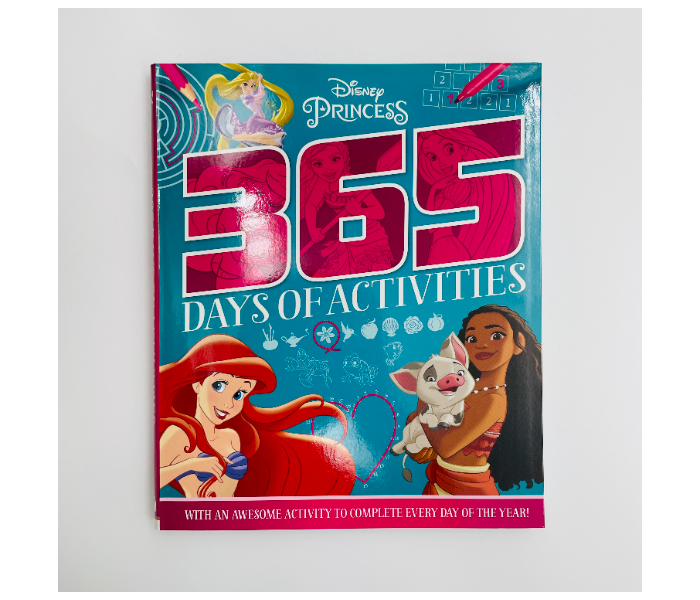 Disney Princess 365 Days of Activities - Puzzles and Activities Book by Autumn Publishing - Zoom Image 1