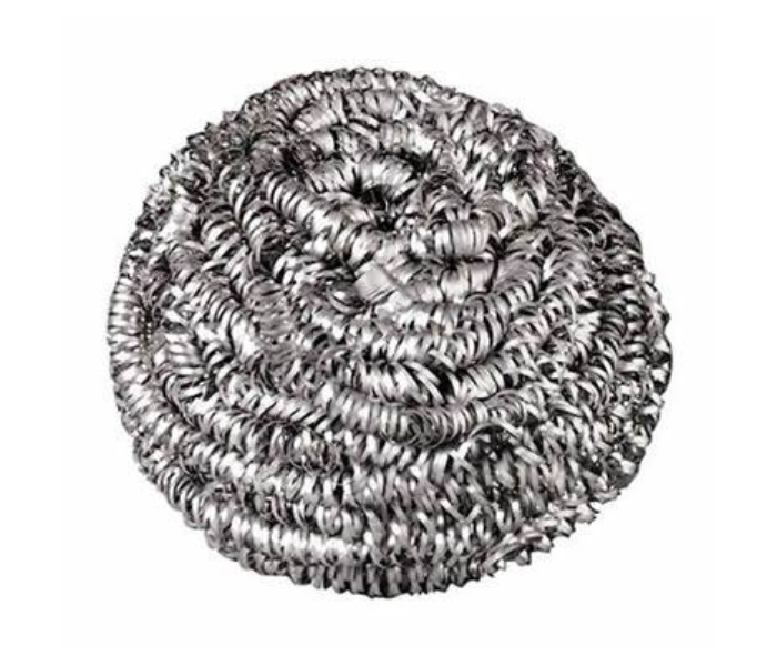 Mohajl Set of 3 Stainless Steel Scrubber - Silver - Zoom Image 1