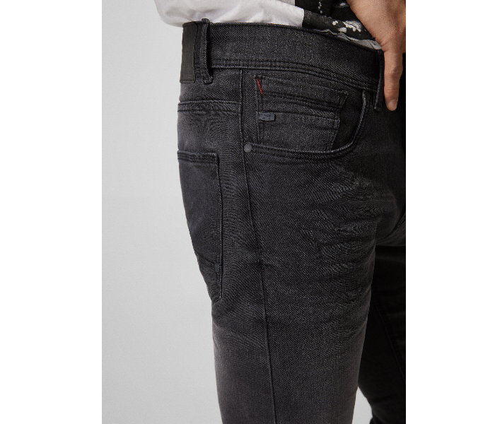 Springfield 175417301 Size 30 Denim for Men - Black - Zoom Image 3