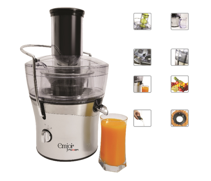 Emjoi  UEPJ-229 700W Juice Extractor -Silver - Zoom Image 2