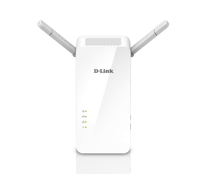 D Link DHP-W610AV PowerLine AV2 1000 Wi-Fi AC1200 Adapter - White - Zoom Image 1