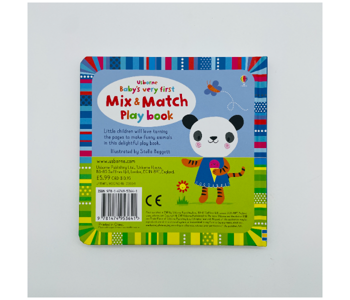 Babys Very First Mix and Match Play Book by Usborne Publisher - Zoom Image 2