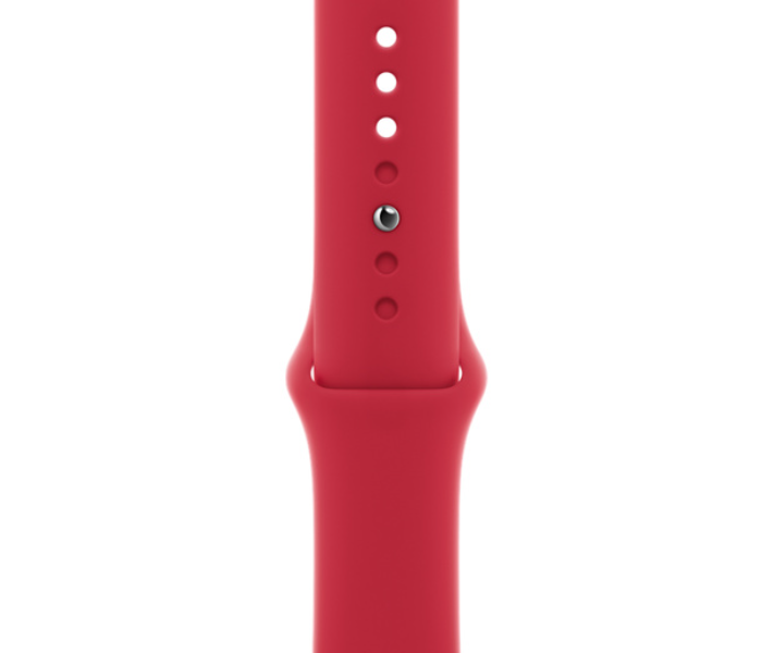 Apple Watch Series 7 GPS 45mm PRODUCT RED Aluminum Case with Sport Band - Zoom Image 3