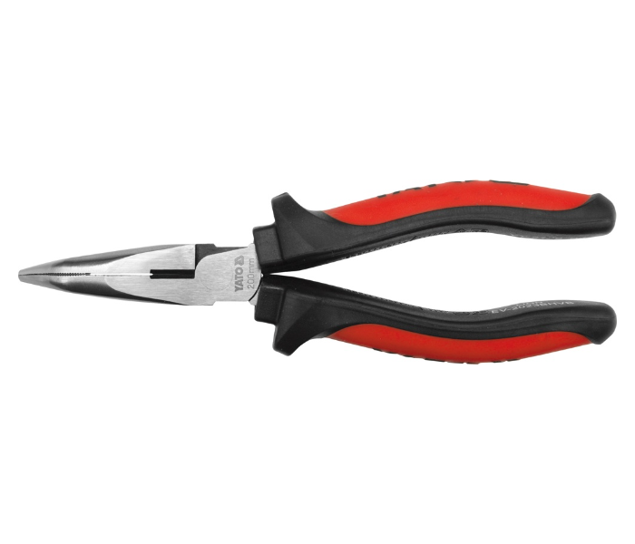 Yato YT-2128 160mm Cr-V Steel Bent Nose Plier - Black and Red - Zoom Image