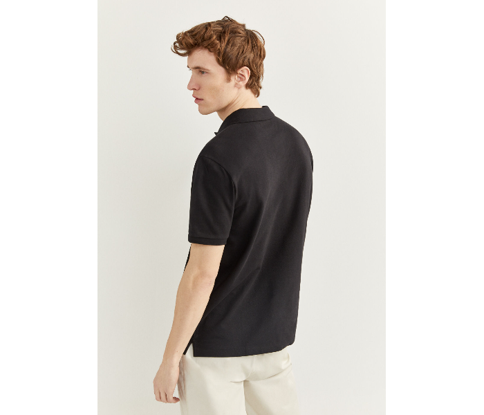 Springfield 855102201 Small Basic Polo Shirt for Men - Black - Zoom Image 3