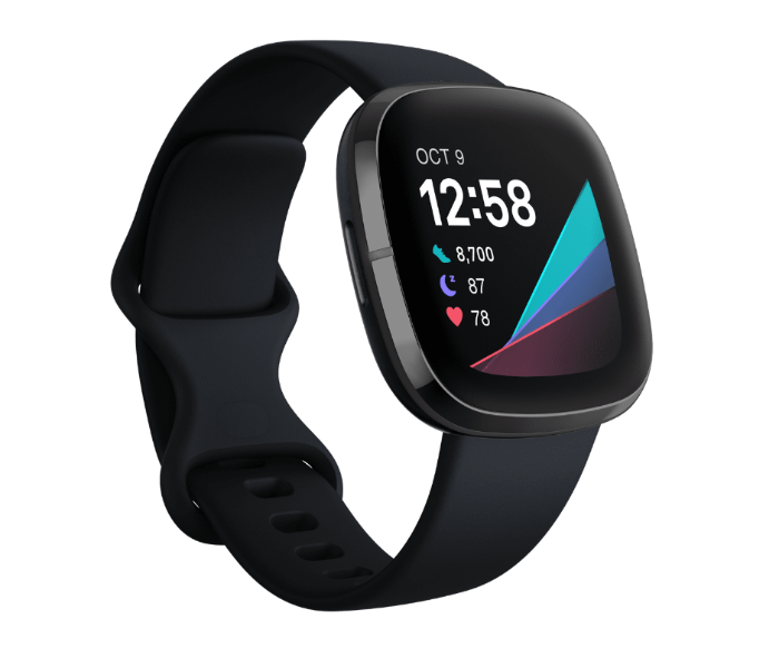 Fitbit Sense Advanced Health Smartwatch - Black - Zoom Image 1