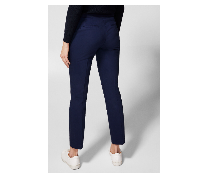 Springfield 683501519 Size 40 Cotton Pant for Women - Blue - Zoom Image 4