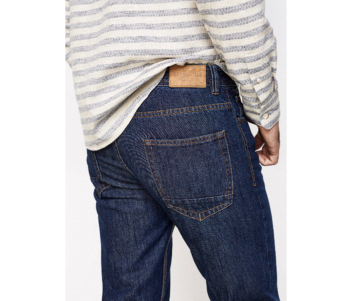 Springfield 175394010 Size 30 Denim for Men - Navy - Zoom Image 3