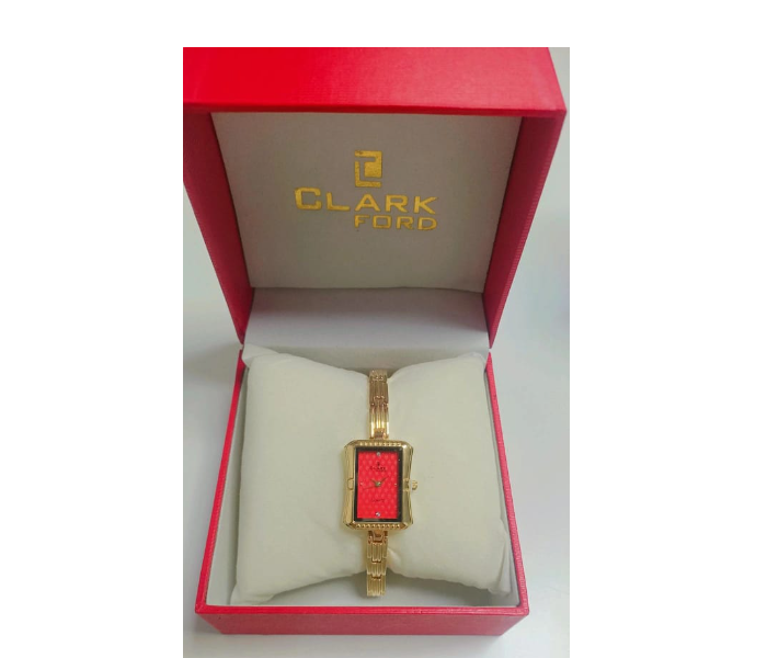 Clark Ford CW11353 Desire Metal for Analog Watch Women -Gold - Zoom Image