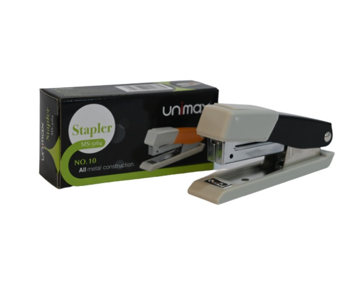 Unimax Number 10 Metal Stapler - Silver - Zoom Image