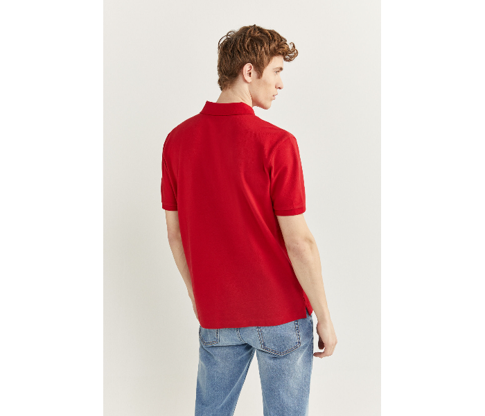 Springfield 855102260 Small Basic Polo Shirt for Men - Red - Zoom Image 3