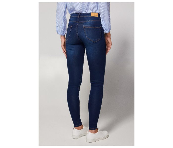 Springfield 684526615 Size 34 Basic Denim for Women - Medium Blue - Zoom Image 2