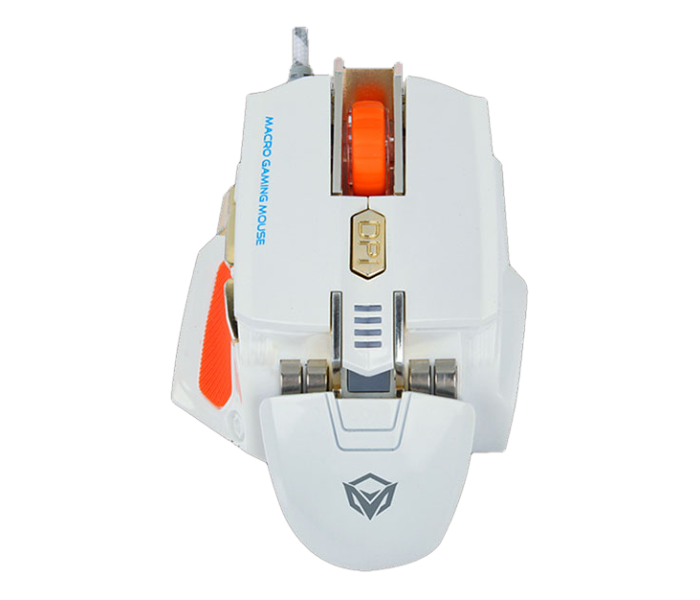 Meetion MT-M975W USB Corded Gaming Mouse - White - Zoom Image 1