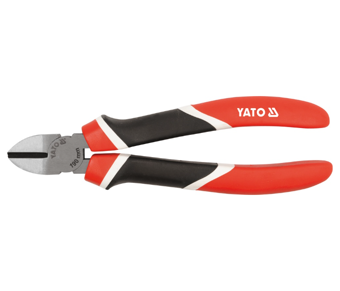 Yato YT-1947 6 Inch Cr-V Steel Side Cutting Plier - Red and Black - Zoom Image