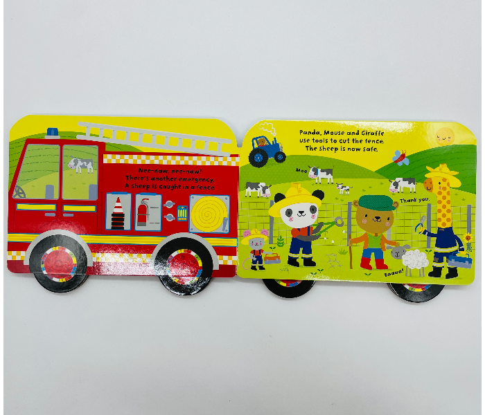 Babys Very First Fire Engine Book Published by Usborne - Zoom Image 6