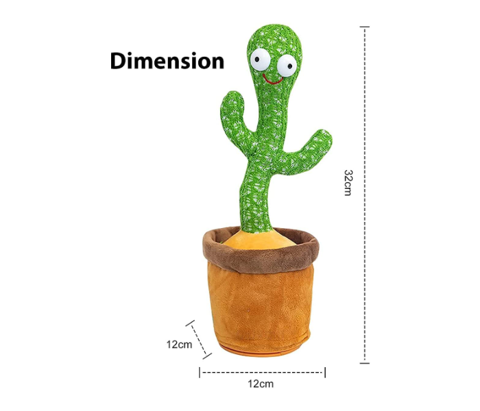 Dancing Cactus Toy for Kids - Green - Zoom Image 4