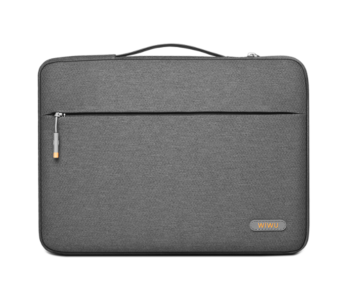 Wiwu PWRHCLSC133G Pilot Water Resistant High-Capacity Laptop Sleeve Case - Grey - Zoom Image 1