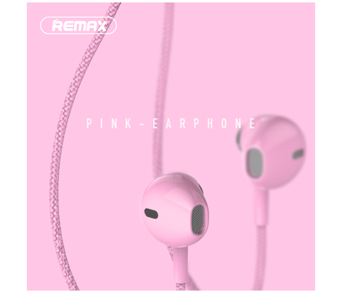 Remax RM-330 Bracelet Wired Earphone - Pink - Zoom Image 2