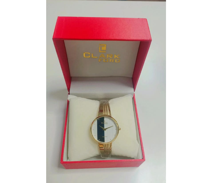 Clark Ford CW11589 Desire Metal for Analog Watch Women-Gold - Zoom Image