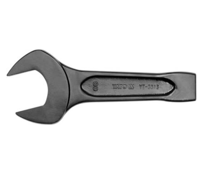 Yato YT-3518 60mm Cr-V Steel Single Open End Slogging Wrench - Black - Zoom Image 1