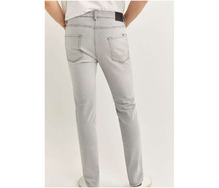 Springfield 175857848 Size 34 Jeans for Men - Light Grey - Zoom Image 3